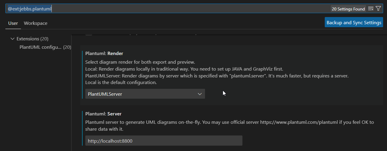PlantUML Local Docker Server Configuration